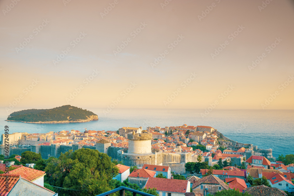 Landscape view of old town, Dubrovnik
