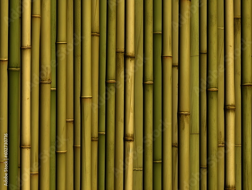 bamboo  background. Generative AI. 