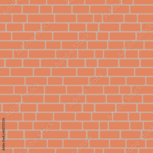 Seamless texture of a brick wall pattern for banner, wallpaper, posts, background Eps 10.