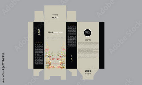  Ready package design for milk drinks ect. chocolate package box design template.
