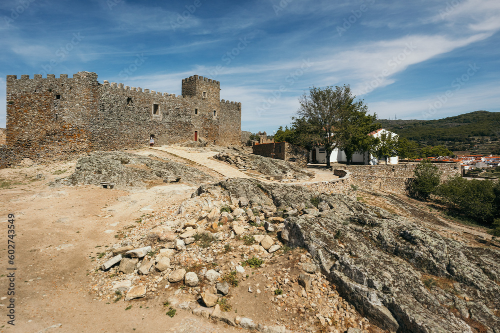 Montanchez Castle is a fortress located on a hill, belonging to the Spanish municipality of Montanchez, province of Caceres, Extremadura.