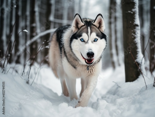 The Siberian Husky s Winter Wonderland Adventure