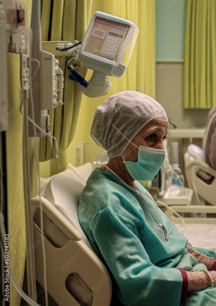 surgeon in operating room with equipment surgeon in operating room with equipment