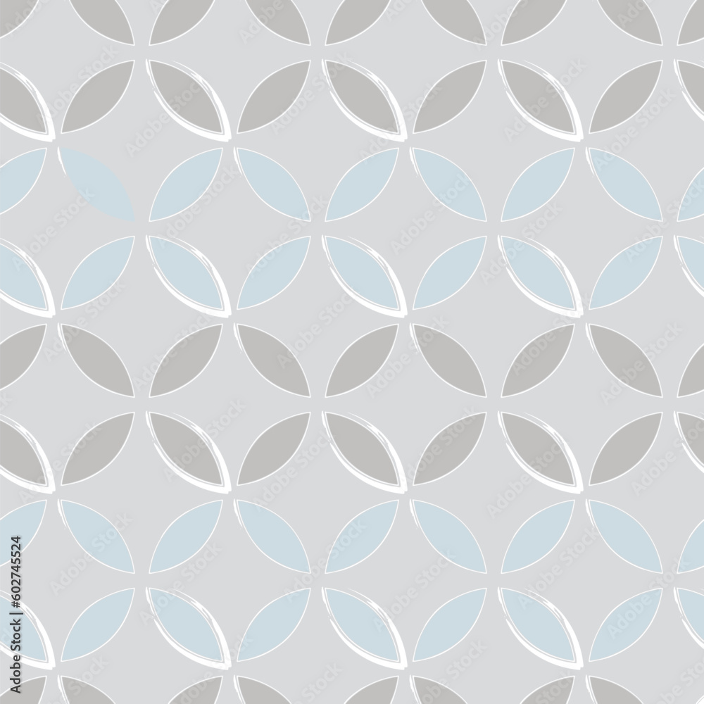 abstract vector seamless pattern. Ornamental flowing swirl shapes background. line art tracery surface ornament. Textured geometric repeat backdrop. Modern striped spirals design abstract vector seamless pattern. Ornamental flowing swirl shapes background. line art tracery surface ornament. Textured geometric repeat backdrop. Modern striped spirals design