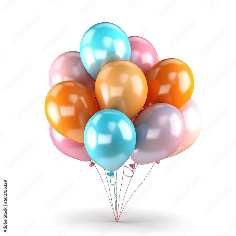 bunch of colored balloons filled with helium bunch of colored balloons filled with helium