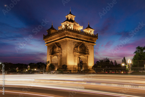 Patuxai Monument, Vientiane Landmark, Laos