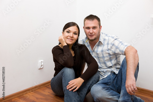 woman and man happy about moving in