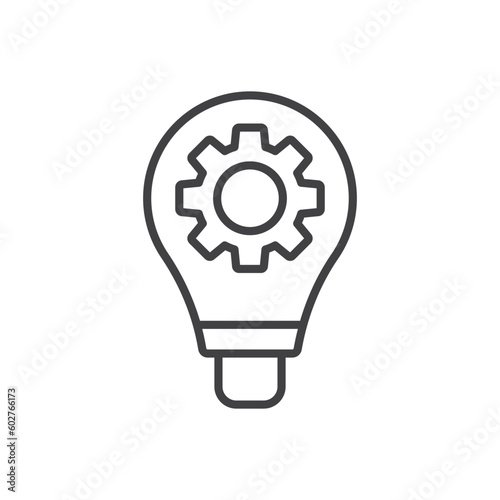 Creative idea icon - Innovation Icon