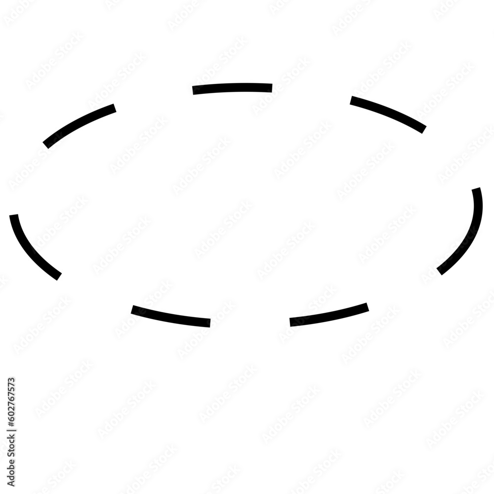 Oval Frame Border Oval Frame Border