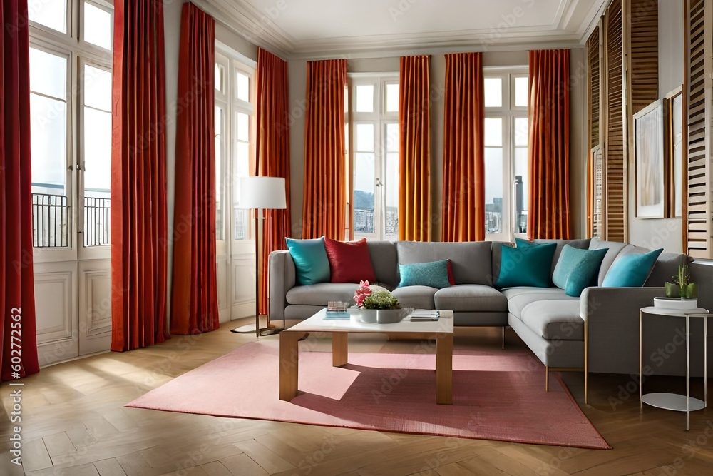 Fototapeta premium Elegantes Wohnzimmer
