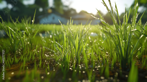 Organic Cultivation of biological food  made with an generative AI