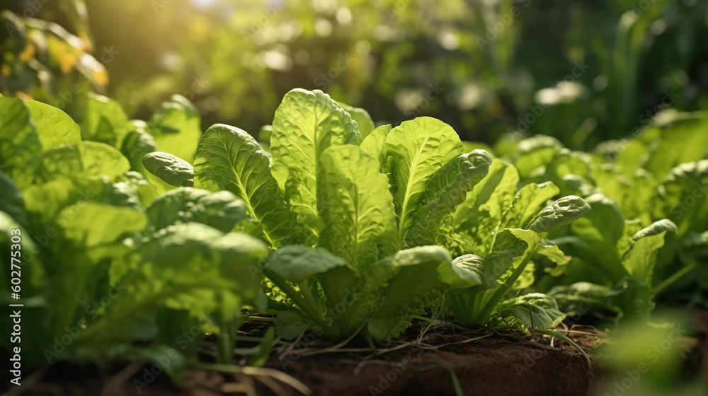 Organic Cultivation of biological food, made with an generative AI