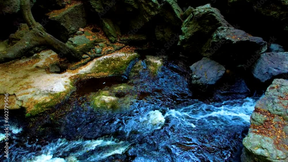 river stream aerial shot river stream aerial shot