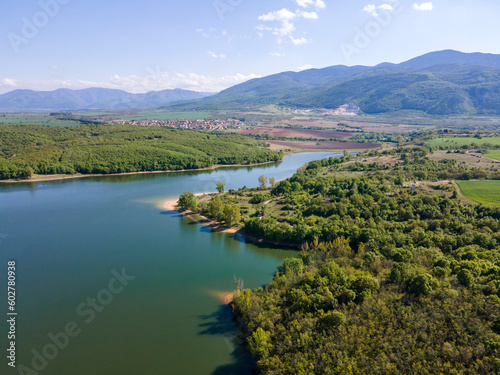 The Forty Springs Reservoir near town of Asenovgrad, Bulgaria