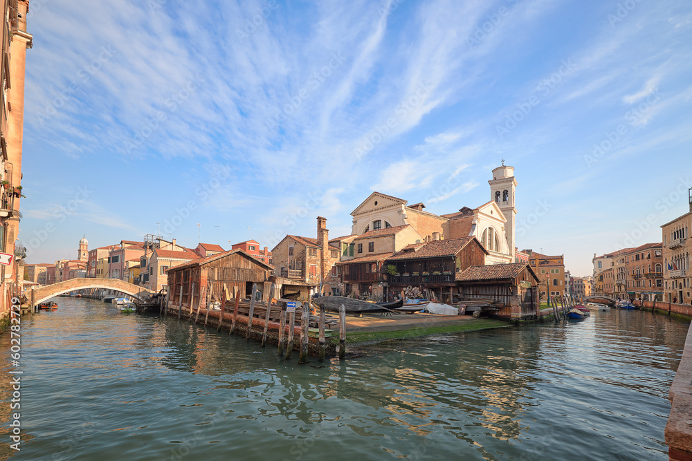 Venice: where the sun rises over the water