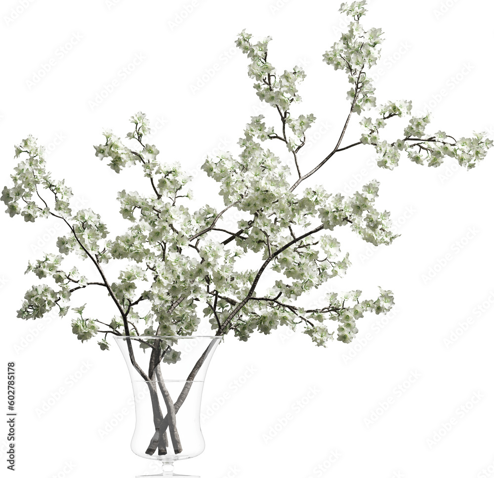 Obraz premium Side view of flower arrangement 