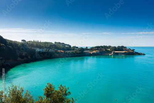 Coast of Lerici in Liguria, Italy