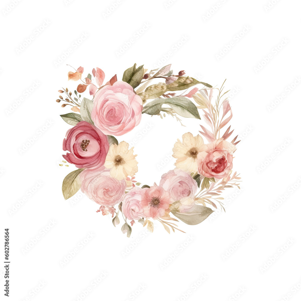 Pink and Cream Flowers