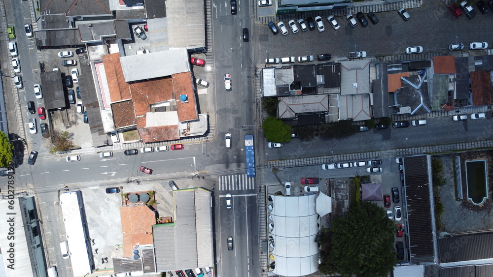 Aerial view of the city of Mogi das Cruzes, SP, Brazil Aerial view of the city of Mogi das Cruzes, SP, Brazil