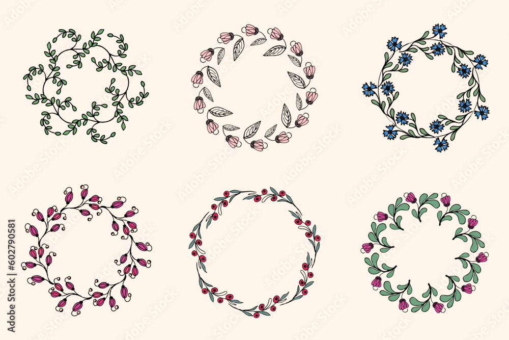 Set of 4 frames with floral elements. Rustic. Hand drawn simple line. Black stroke.
Isolated on white background. Best for design. Vector Set of 4 frames with floral elements. Rustic. Hand drawn simple line. Black stroke.
Isolated on white background. Best for design. Vector