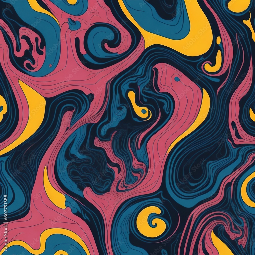 A colorful abstract background with a swirly pattern Generative AI A colorful abstract background with a swirly pattern Generative AI