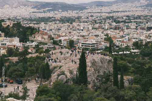 Athens seen from above 