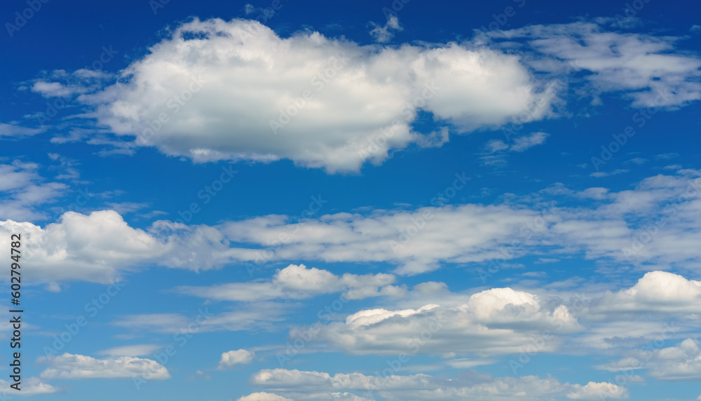 Natural background: dramatic blue sky at sunny day Natural background: dramatic blue sky at sunny day