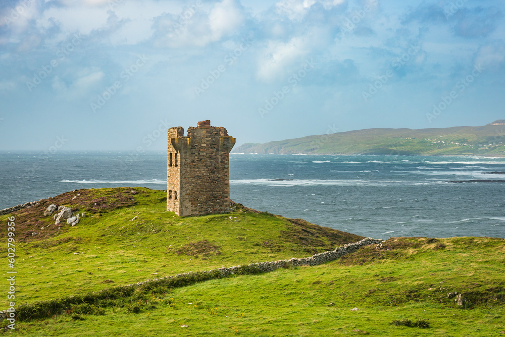 Crohy head napoleonic watch tower, county Donegal Crohy head napoleonic watch tower, county Donegal