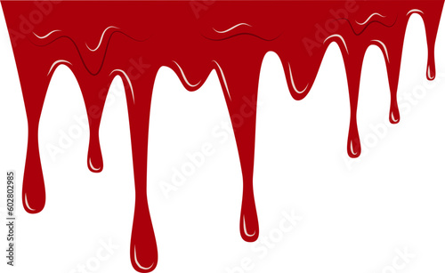 Dripping blood 