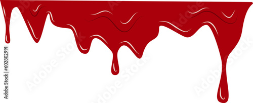 Dripping blood 