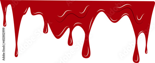 Dripping blood 