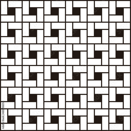 Simple, colorful, abstract, geometric pattern design background. Pattern graphic used for wallpaper, tile, fabric, textile.