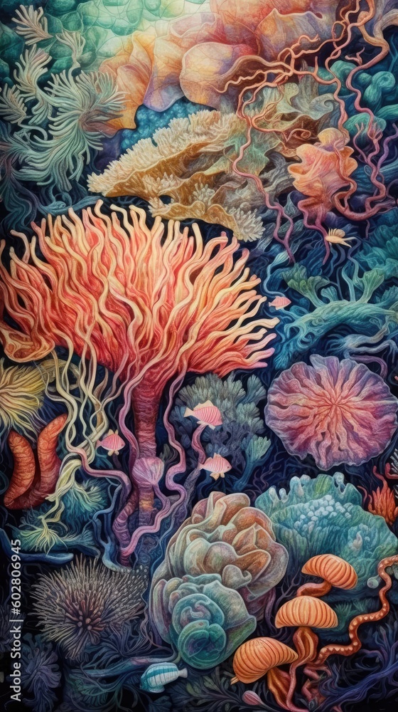 Knit background of underwater coral reef bursting with life including fish and coral
Made with the highest quality generative AI tools Knit background of underwater coral reef bursting with life including fish and coral
Made with the highest quality generative AI tools