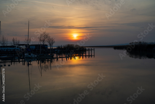 sunset on the lake © NaviSoft s. r. o.