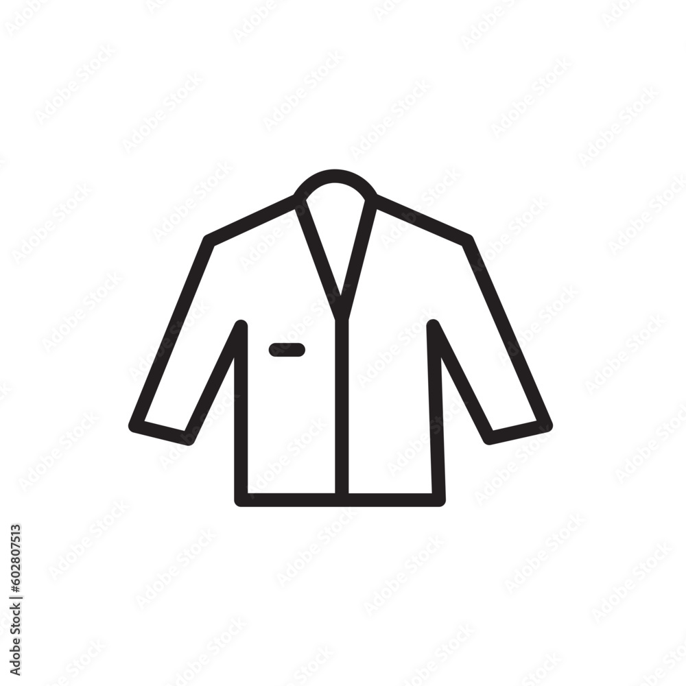 Suit Togs Wear Outline Icon Suit Togs Wear Outline Icon