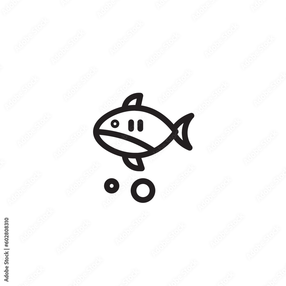 Life Sea Shark Outline Icon