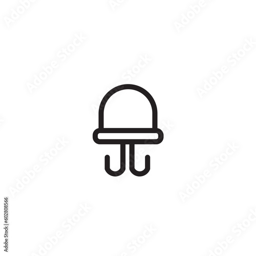 Animal Jellyfish Sea Outline Icon