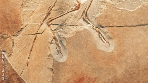 The fossil of archaeopteryx