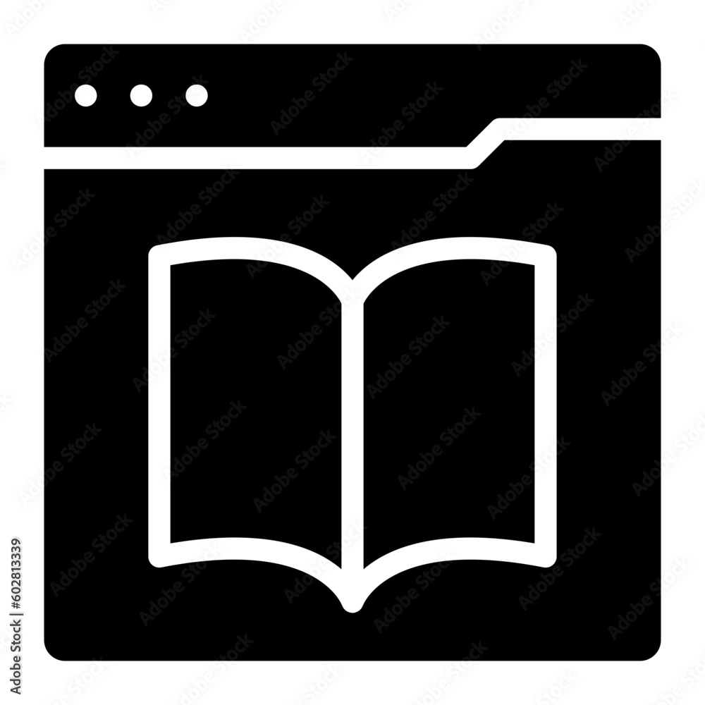 book glyph 