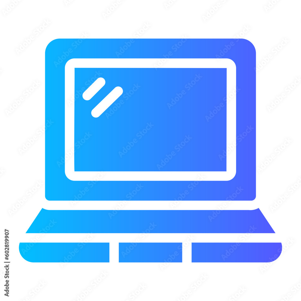 laptop Gradient icon laptop Gradient icon