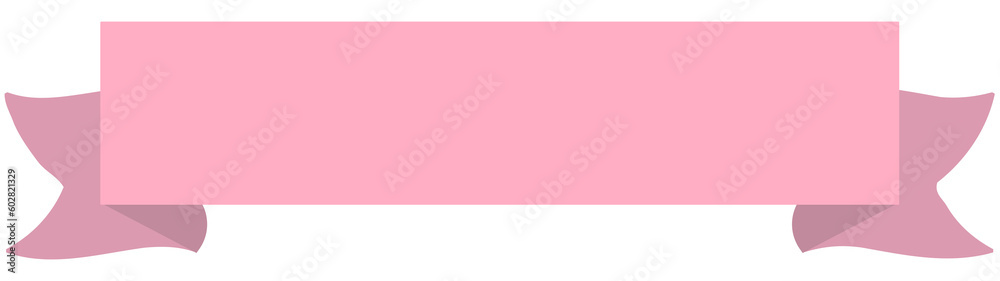 Pink sign template 