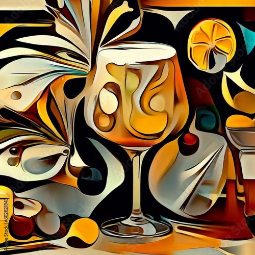 Cocktails - Mid Century - Abstract