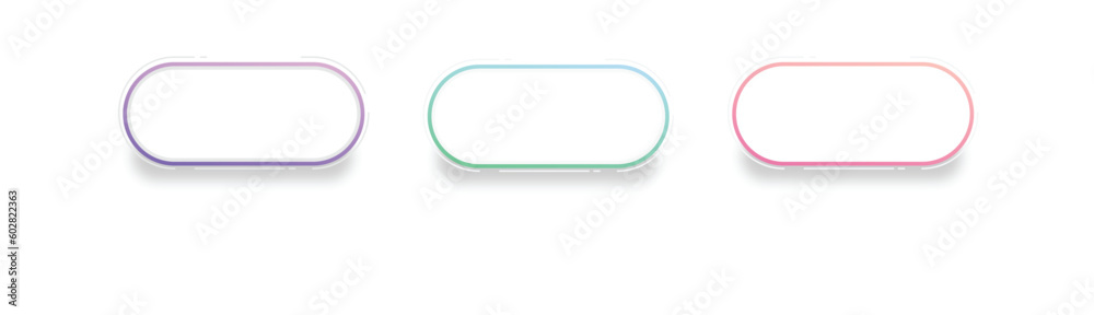 Colorful Text speech button sets, chat message button Colorful Text speech button sets, chat message button