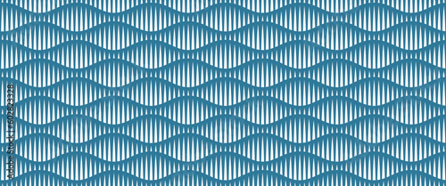 Abstract seamless background pattern with waves