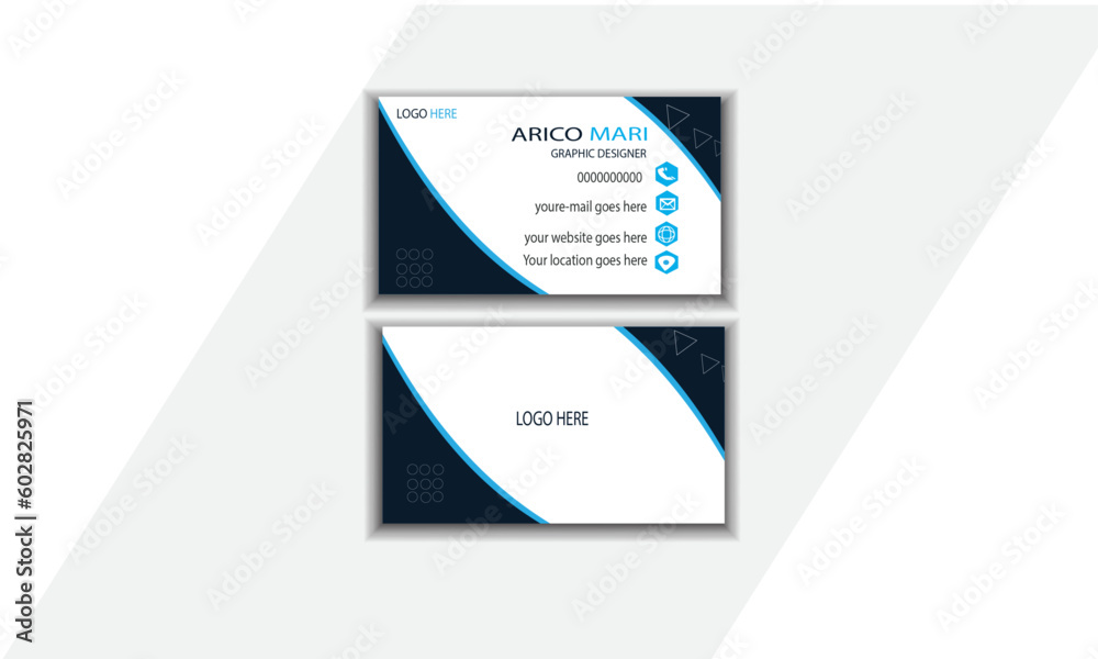 Elements estate business
Business card for business personal 
creative business card vector design template.  Vector illustration design layout, Corporate.