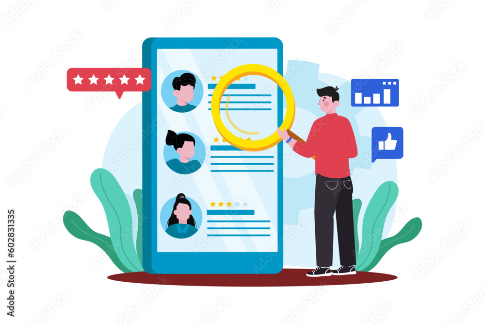 HR specialist recruiting new team members. HR specialist recruiting new team members.