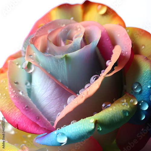 Rainbow Rose