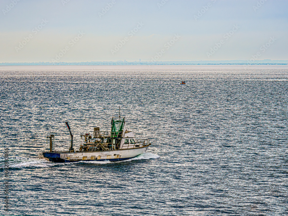 Obraz premium Mussel Boat