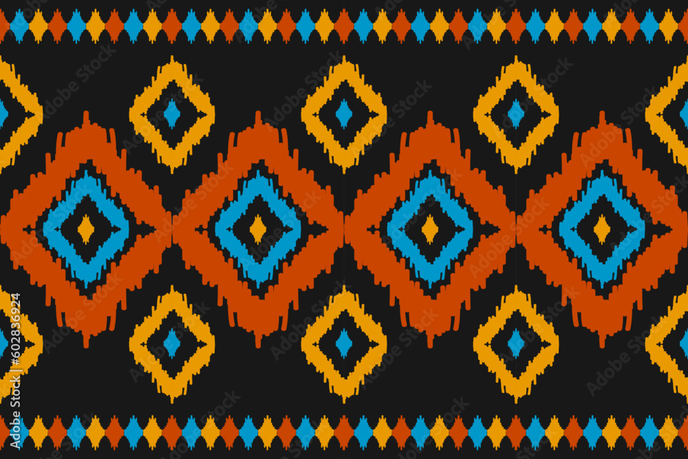 Carpet ethnic pattern art. Ikat ethnic seamless pattern in tribal. Design for background, wallpaper, vector illustration, fabric, clothing, carpet, textile, batik, embroidery. Carpet ethnic pattern art. Ikat ethnic seamless pattern in tribal. Design for background, wallpaper, vector illustration, fabric, clothing, carpet, textile, batik, embroidery.
