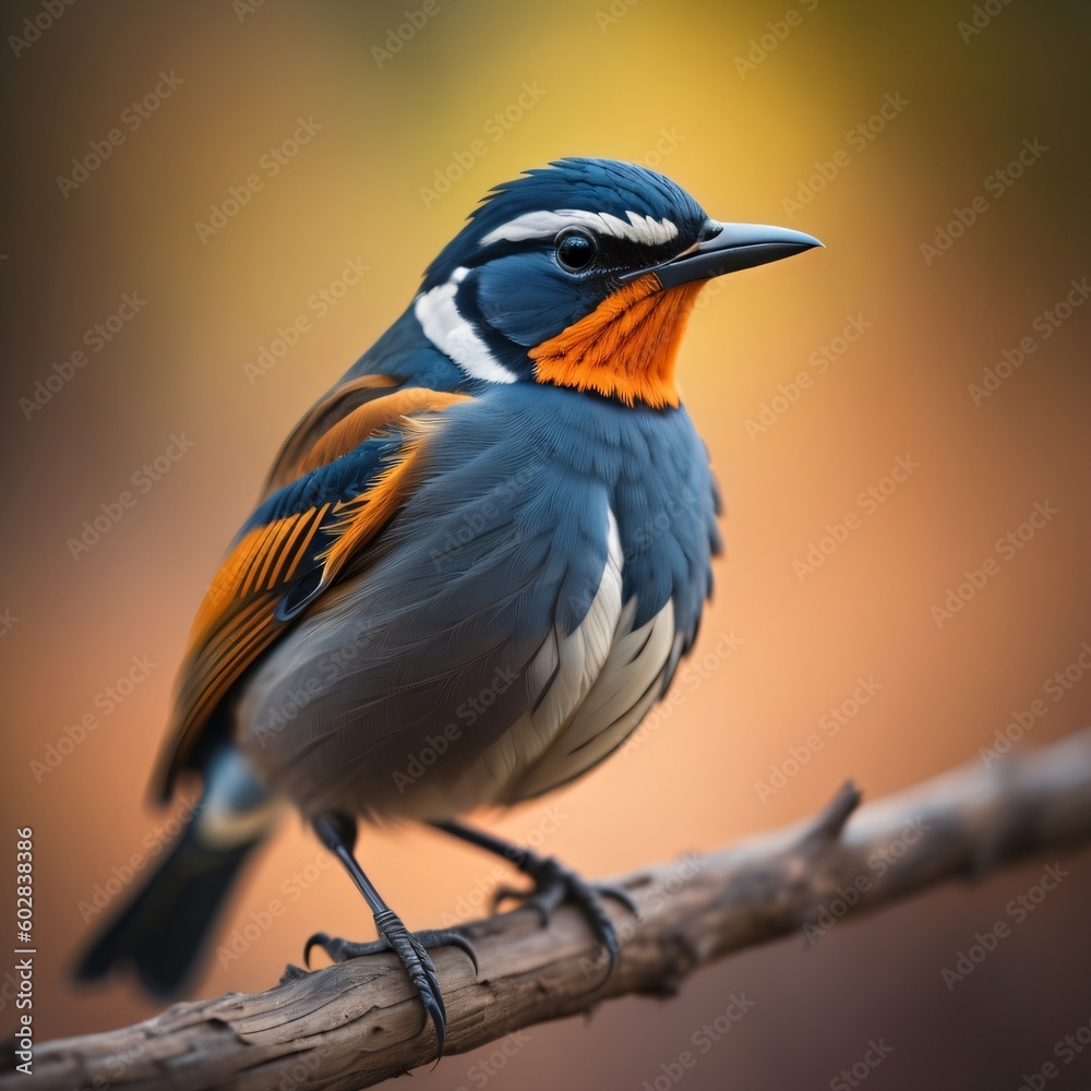 Fototapeta premium lilac breasted roller on a branch